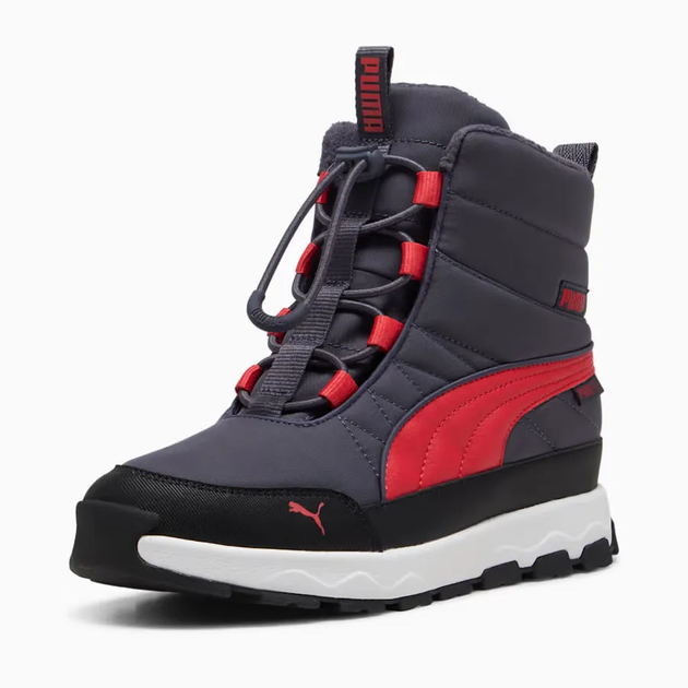 Дитячі Черевики Puma Evolve Puretex Boots Galactic Gray/Tart Cherry/Black 37.5-5.5-24.3см - изображение 2
