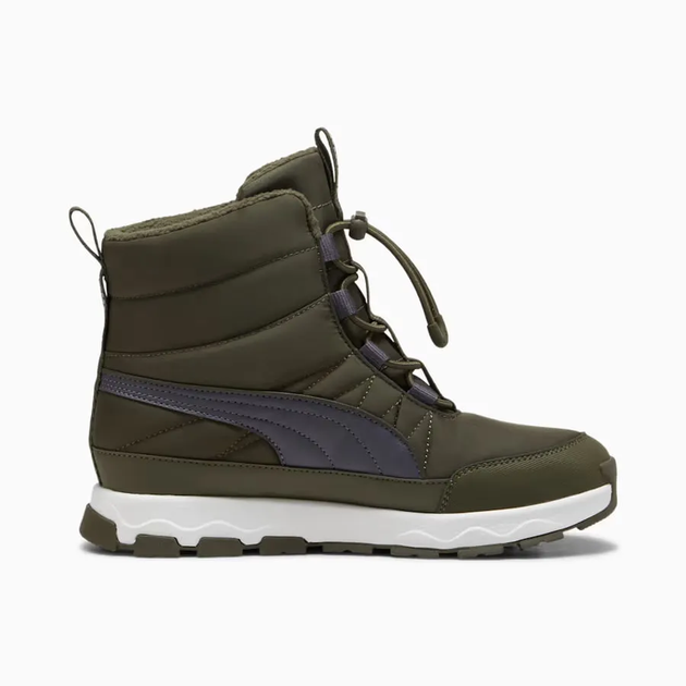 Дитячі Черевики Puma Evolve Puretex Boots Dark Olive/Gray/White 38-6-24.7см - изображение 2