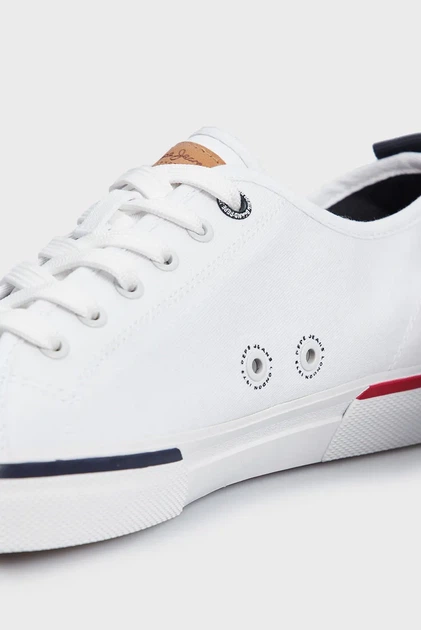 Чоловічі білі кеди KENTON SMART 22 Pepe Jeans 44 PMS30811 - изображение 2