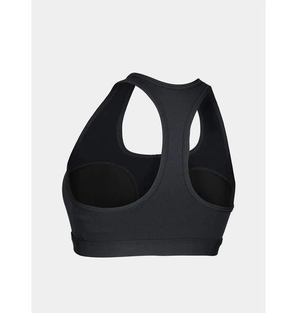 Спортивний топ жіночий Nike Swoosh Medium-Suppor XS Чорний FB4080-010 - Фото 5 Спортивний топ жіночий Nike Swoosh Medium-Suppor XS Чорний FB4080-010 - зображення 5