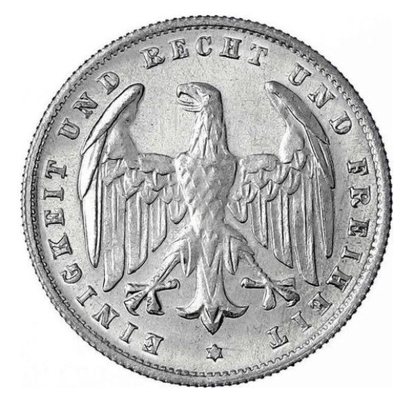 Німеччина Мітка монетного двору "D" - Мюнхен 500 марок 1923 рік Монети світу - изображение 2