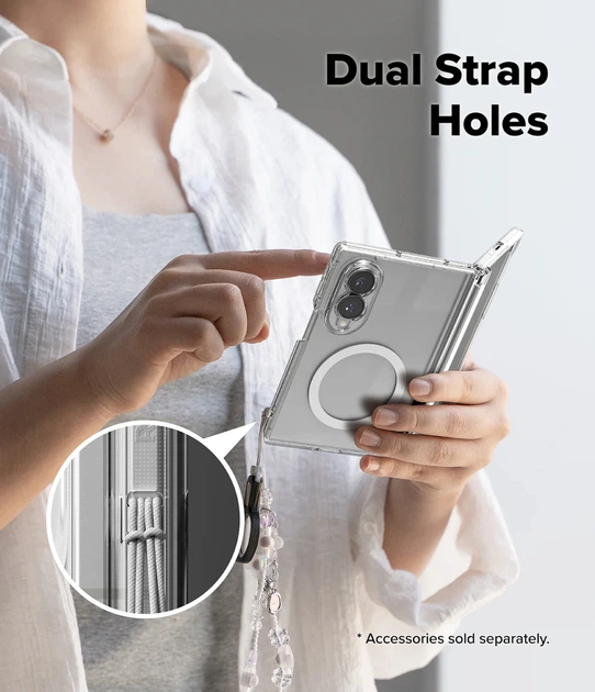 Чехол Ringke Fusion Flap Magnetic для Samsung Galaxy Fold 8 Clear (FFM1315R52) - изображение 15
