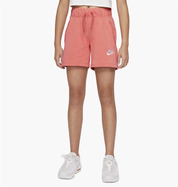Шорты детские Nike Sportswear XS Кораловий DA1405-603 - Фото 1 Шорты детские Nike Sportswear XS Кораловий DA1405-603 - изображение 1