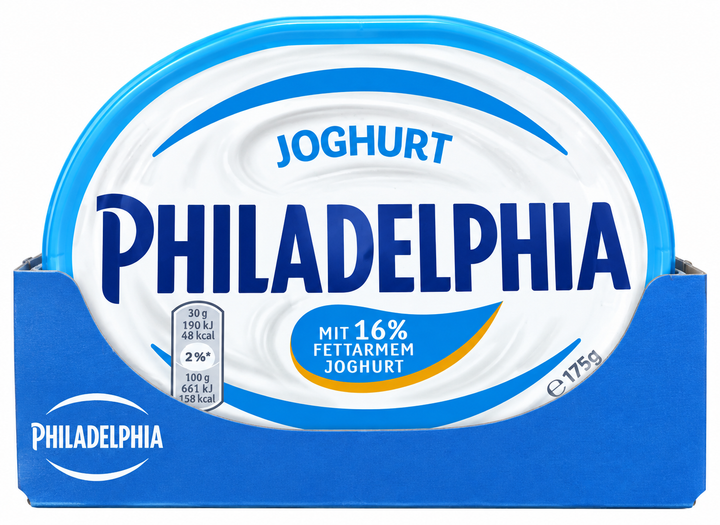 Крем-сыр Philadelphia Йогурт 175 г - Фото 1 Крем-сыр Philadelphia Йогурт 175 г - изображение 1