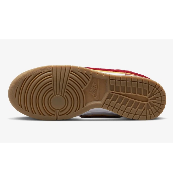 Кроссовки мужские Nike Chenille Swooshes Animate This Dunk High 45.5 Красно-белый DR8805-101 - изображение 2