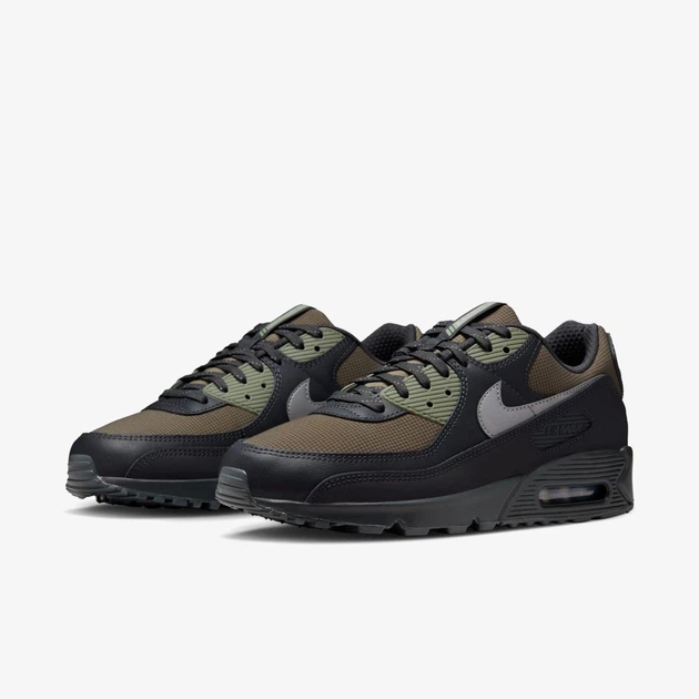 Кросівки чоловічі Nike Air Max 90 47 Сірий IQ0291-060 - зображення 2
