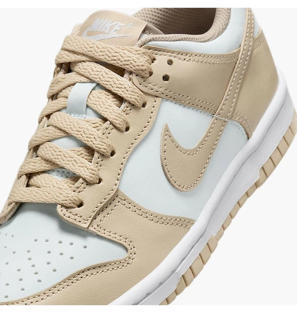 Кроссовки женские Nike Dunk Low (Gs) 38.5 Бежевый FB9109-200 - изображение 7