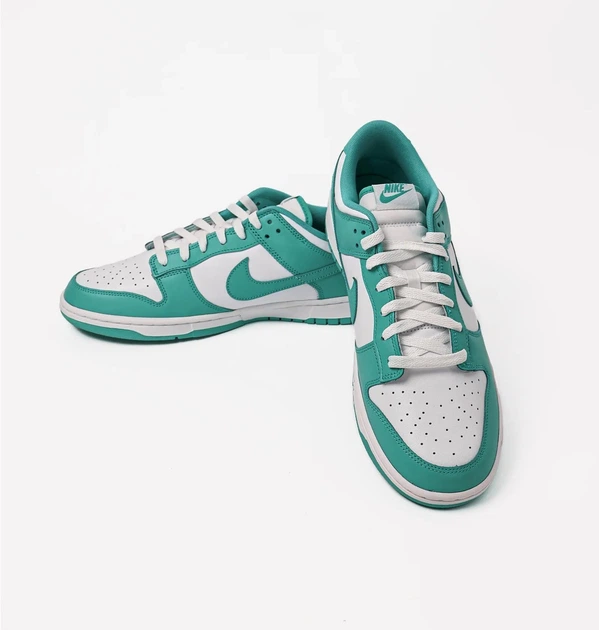 Кроссовки мужские Nike Dunk Low Retro Clear Jade 41 Зелений DV0833-101 - Фото 8 Кроссовки мужские Nike Dunk Low Retro Clear Jade 41 Зелений DV0833-101 - изображение 8