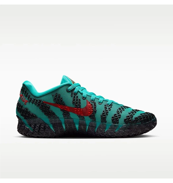 Кроссовки унисекс Nike Ja 3 Scratch 3.0 Basketball Shoes Black/Green 47 HF2793-300 - изображение 5
