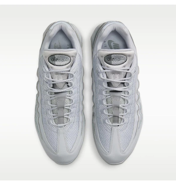 Кросівки чоловічі Nike Air Max 95 Big Bubble Mens Shoes Grey 45.5 Сірий HM8755-002 - Фото 6 Кросівки чоловічі Nike Air Max 95 Big Bubble Mens Shoes Grey 45.5 Сірий HM8755-002 - зображення 6