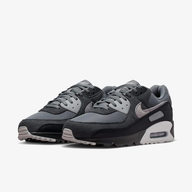 Кросівки чоловічі Nike Air Max 90 44 Сірий DM0029-020 - Фото 3 Кросівки чоловічі Nike Air Max 90 44 Сірий DM0029-020 - зображення 3