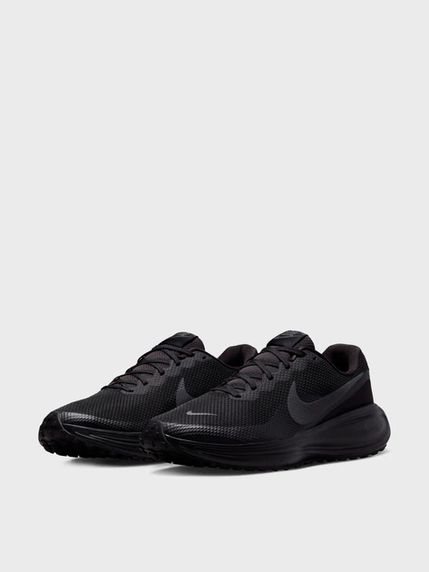 Кросівки чоловічі Nike Revolution 8 40.5 Чорний HJ9198 002 - Фото 3 Кросівки чоловічі Nike Revolution 8 40.5 Чорний HJ9198 002 - зображення 3