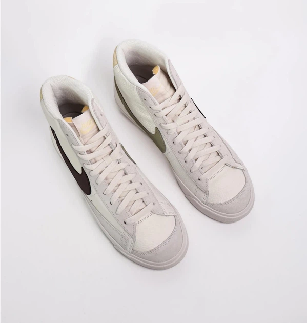 Кроссовки мужские Nike Blazer Mid 77 42 Бежевый FD0805-100 - Фото 7 Кроссовки мужские Nike Blazer Mid 77 42 Бежевый FD0805-100 - изображение 7