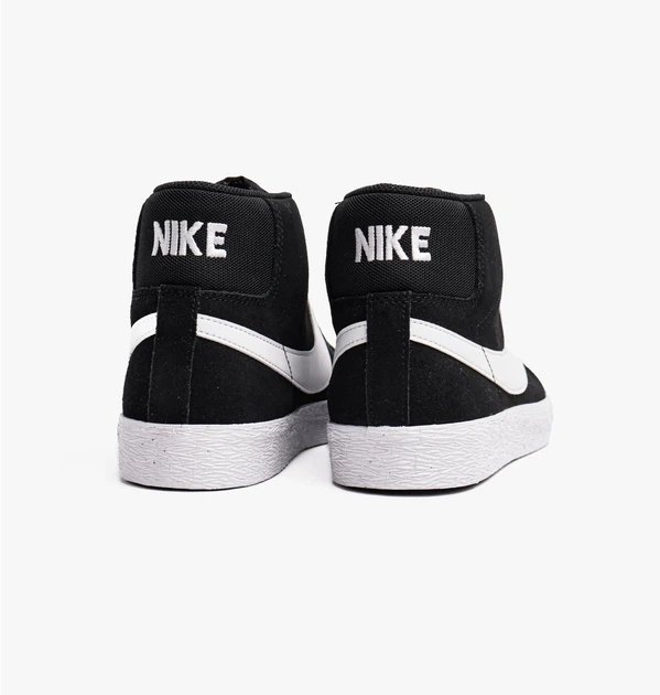 Кроссовки унисекс Nike Sb Zoom Blazer Mid 38.5 Черно-белый 864349-002 - изображение 6