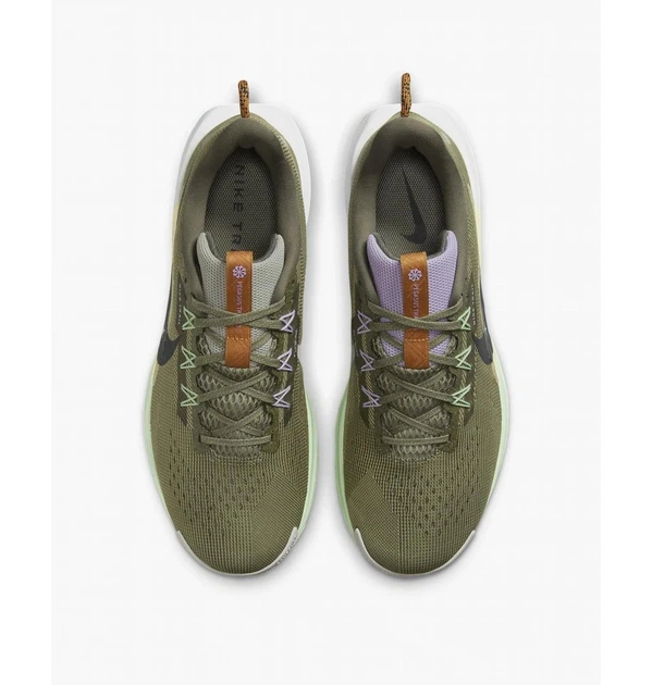 Трейловые кроссовки для бега мужские Nike React Pegasus Trail 5 38.5 Зеленый DV3864-200 - изображение 8