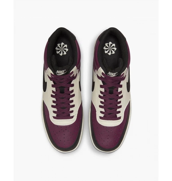 Кроссовки мужские Nike Court Vision Mid Next Nature 42 Бордовый DN3577-600 - изображение 5