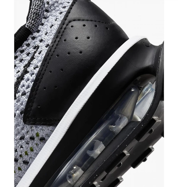Кросівки чоловічі Nike Air Max Flyknit Racer 45 Чорно-білий DJ6106-002 - зображення 3