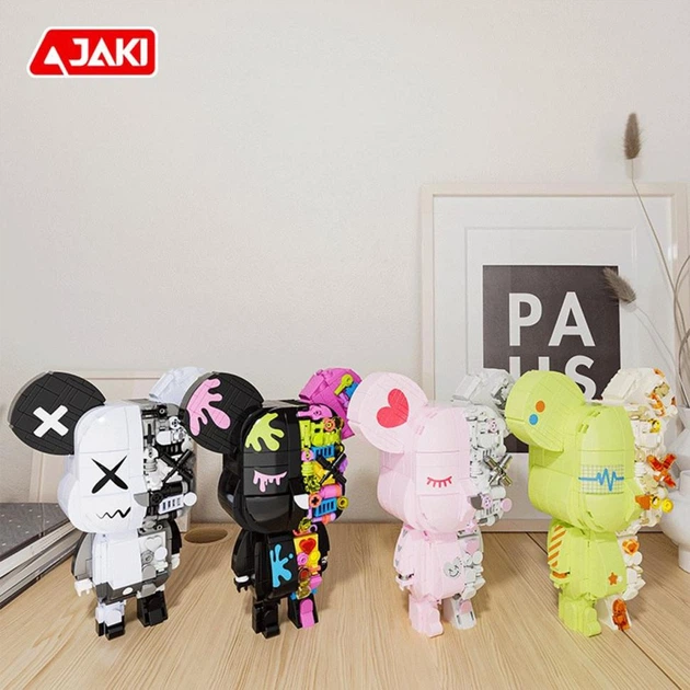 Детский конструктор "Магнитный Вайб" JAKI JK6250-4 серии "Киберпанк-медвежата" 546 деталей - Фото 4 Детский конструктор "Магнитный Вайб" JAKI JK6250-4 серии "Киберпанк-медвежата" 546 деталей - изображение 4