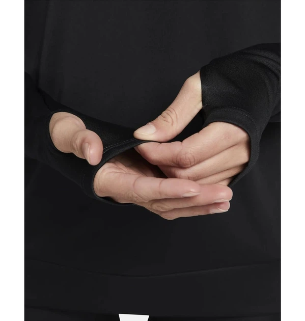 Спортивна кофта жіноча Nike Dri-Fit Swoosh Run Black Dm7769-010 M Чорна DM7769-010 - зображення 5