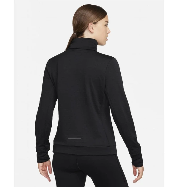 Спортивна кофта жіноча Nike Therma-Fit Swift Element Turtleneck Running Top Black XS Чорна FB5306-010 - зображення 4