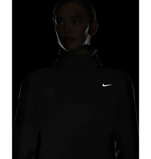 Спортивна кофта жіноча Nike Therma-Fit Swift Element Turtleneck Running Top Black XS Чорна FB5306-010 - зображення 10