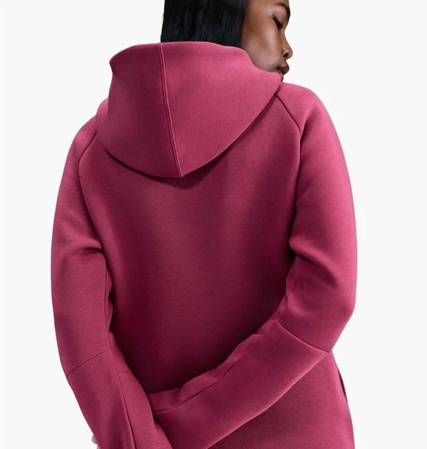Толстовка женская Nike Tech Fleece Windrunner Pink M Розовая HV6747-634 - Фото 2 Толстовка женская Nike Tech Fleece Windrunner Pink M Розовая HV6747-634 - изображение 2