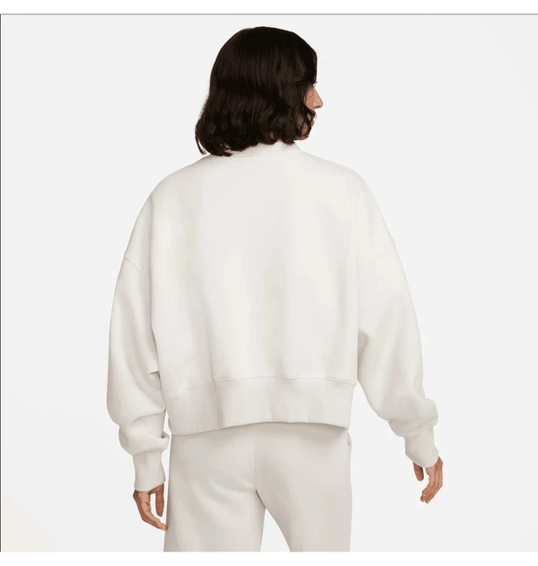 Світшот жіночий Nike Nsw Phoenix Fleece Beige S Бежевий DQ5761-104 - Фото 3 Світшот жіночий Nike Nsw Phoenix Fleece Beige S Бежевий DQ5761-104 - зображення 3