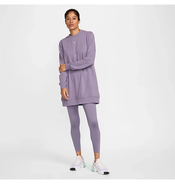 Свитшот женский Nike Dri-Fit Violet M Фиолетовый FJ9567-509 - Фото 4 Свитшот женский Nike Dri-Fit Violet M Фиолетовый FJ9567-509 - изображение 4