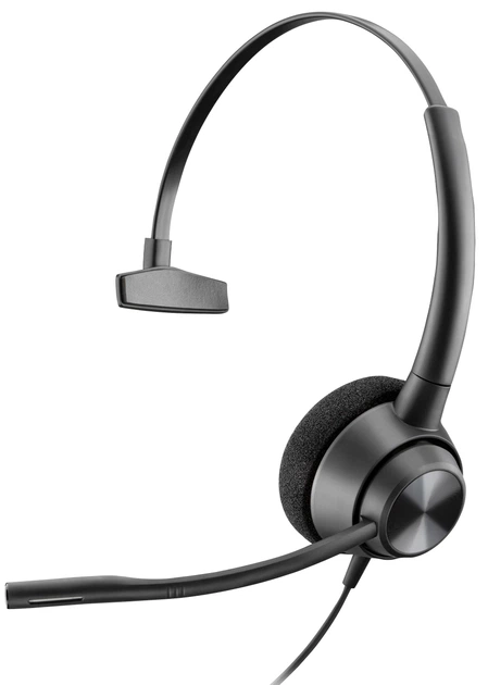 Гарнітура Poly EncorePro 310 TAA + Quick Disconnect Black (77T43AA) - зображення 4