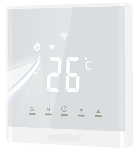 Автоматика з WiFI для керування водяною підлогою 4 зони 4HEAT | HR-03C + АЕ-667.WF (4 шт.) + Привод ATR (4 шт.) - зображення 5