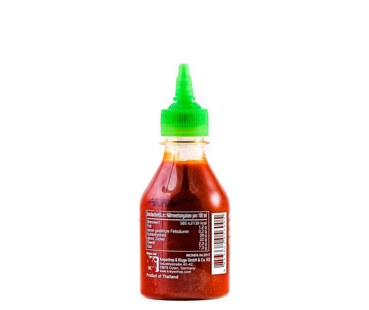 Соус Шрирач Flying Goose зеленый (61%) Sriracha 200 мл - Фото 4 Соус Шрирач Flying Goose зеленый (61%) Sriracha 200 мл - изображение 4