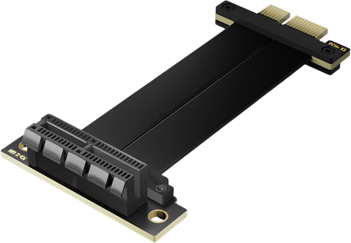 Райзер MOGE MC489110 PCIe 4.0 x1 угловой 10 см - Фото 1 Райзер MOGE MC489110 PCIe 4.0 x1 угловой 10 см - изображение 1