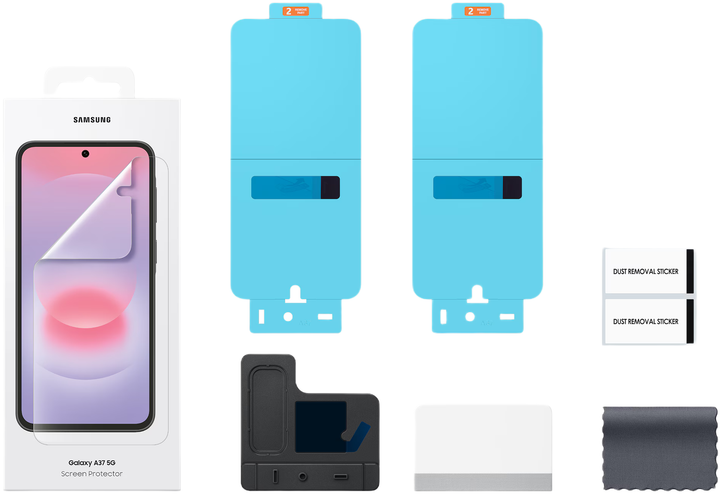 Захисна плівка Samsung Anti-reflecting Film 2шт для Samsung Galaxy A37 5G Transparent (8806099052799) - зображення 2