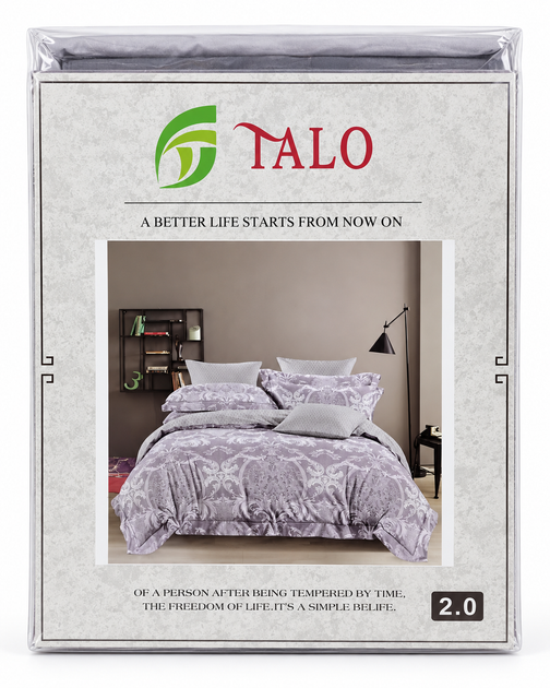Постільна білизна, Сатин Comfort 200х220, TALO - Фото 2 Постільна білизна, Сатин Comfort 200х220, TALO - зображення 2