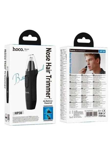 Електробритва Тример Hoco HP38 dry battery nose hair Чорний - изображение 2