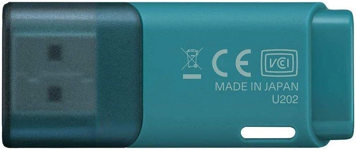 Накопичувач Kioxia TransMemory U202 32GB USB 2.0 (LU202L032GG4) Light Blue - зображення 2