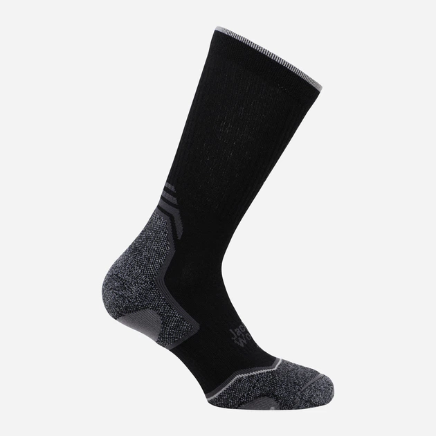 Носки мужские высокие шерстяные Jack Wolfskin Hike Merino Sock CL A63862_6000 41-43 Черные (4064886443463) - Фото 6 Носки мужские высокие шерстяные Jack Wolfskin Hike Merino Sock CL A63862_6000 41-43 Черные (4064886443463) - изображение 6