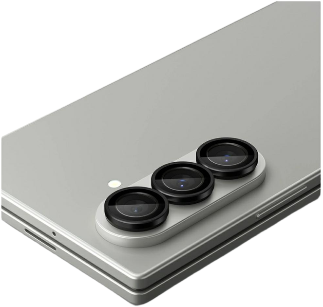 Захисне скло Spigen Optik Pro HD Glas.TR EZ FIT для Samsung Galaxy Z Fold7 Black 2 шт. (8800283304152) - зображення 4