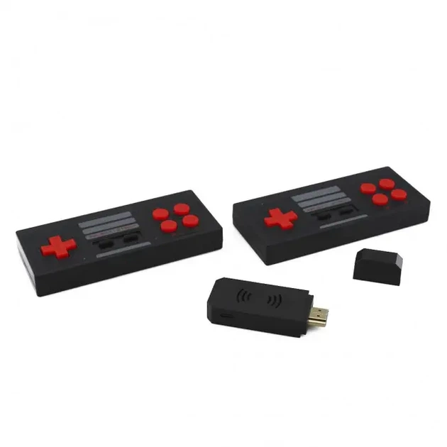 Ігрова приставка GAME D600 HDMI з бездротовими джойстиками підтримка HD два джойстика - зображення 6