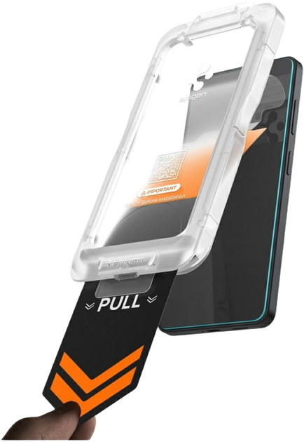 Szkło hartowane Spigen Glas.TR EZ FIT PRO HD do Samsung Galaxy S26+ 2szt. Transparent (8800337242058) - obraz 8