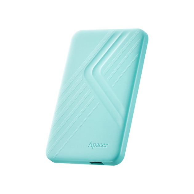 Зовнішній жорсткий диск Apacer AC236 ECO 2 ТБ 2.5" USB 3.2 Gen 1 Блакитний (Jelly Mint) - изображение 4