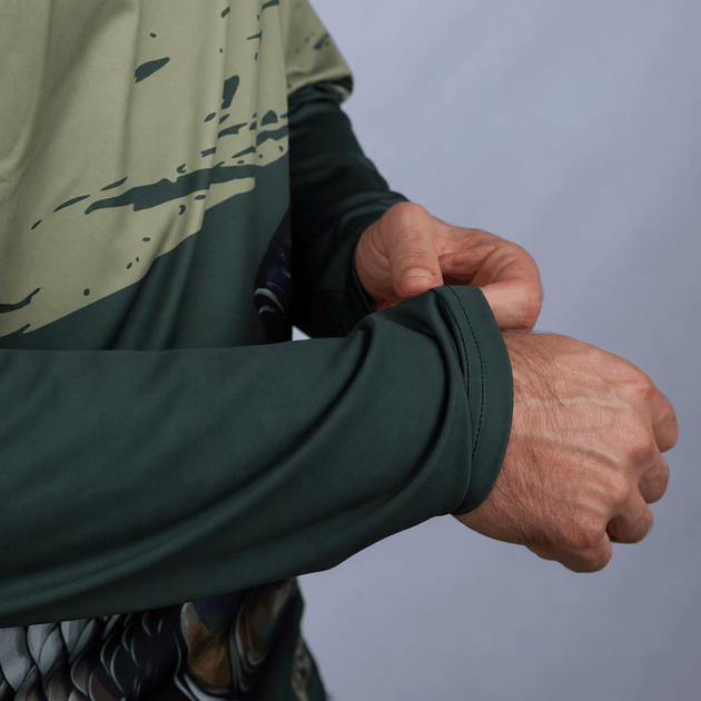 Джерси с капюшоном GC G.Carp Swamp Sun Hoodie L - изображение 4