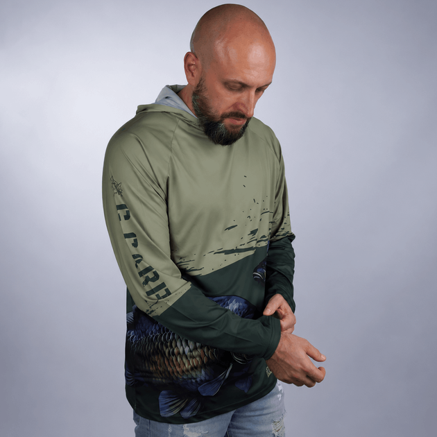 Джерси с капюшоном GC G.Carp Swamp Sun Hoodie S - изображение 5
