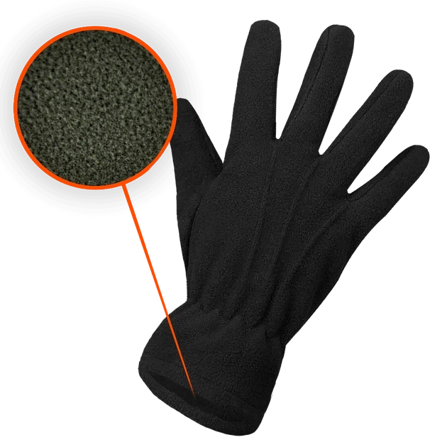 Рукавички Camotec Universal Black - зображення 3