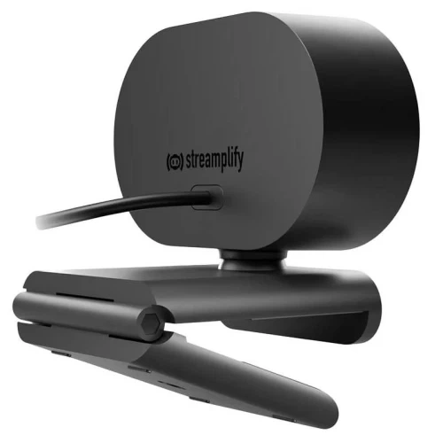 Веб-камера Streamplify CAM PLUS-FHD-2M60-LIGHT, Black, 1920x1080 / 60 fps, 1/3' CMOS, стереомікрофон, автофокус, кут огляду 80°, кільцева лампа з трьома режимами колірної температури, кришка зсуву, магнітна підставка, USB 2 м (SPCW-CLFH221.11 - Фото 6 Веб-камера Streamplify CAM PLUS-FHD-2M60-LIGHT, Black, 1920x1080 / 60 fps, 1/3' CMOS, стереомікрофон, автофокус, кут огляду 80°, кільцева лампа з трьома режимами колірної температури, кришка зсуву, магнітна підставка, USB 2 м (SPCW-CLFH221.11 - зображення 6