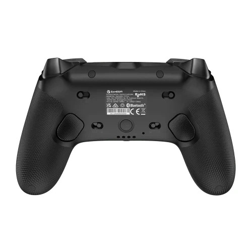 Геймпад GameSir Tarantula Pro (Charging Station Edition), Black, бездротовий (Bluetooth / USB 2.4GHz / Type-C), для ПК / Switch / Android / iOS / Steam, 25 кнопок / 2 аналогові стіки / D-Pad, вібрація, 3.5 мм, акумулятор 1200 mAh - Фото 4 Геймпад GameSir Tarantula Pro (Charging Station Edition), Black, бездротовий (Bluetooth / USB 2.4GHz / Type-C), для ПК / Switch / Android / iOS / Steam, 25 кнопок / 2 аналогові стіки / D-Pad, вібрація, 3.5 мм, акумулятор 1200 mAh - зображення 4