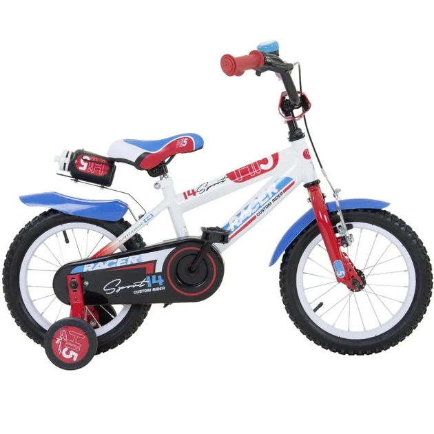 Детский велосипед Hi5 Racer 14" с вспомогательными колесами, сине-красный - Фото 2 Детский велосипед Hi5 Racer 14" с вспомогательными колесами, сине-красный - изображение 2