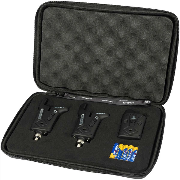 Набір сигналізаторів Brain Wireless Bite Alarm F-1 2+1 - зображення 2