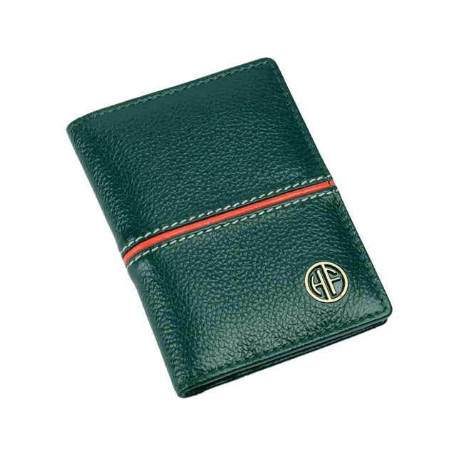 Чоловічий шкіряний картхолдер Hammonds Flycatcher CC601 DS Green зелений із RFID-захистом - Фото 6 Чоловічий шкіряний картхолдер Hammonds Flycatcher CC601 DS Green зелений із RFID-захистом - зображення 6
