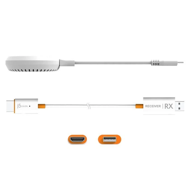 Подовжувач USB-C на HDMI до 15 м (JVAW62-N) - Фото 3 Подовжувач USB-C на HDMI до 15 м (JVAW62-N) - изображение 3
